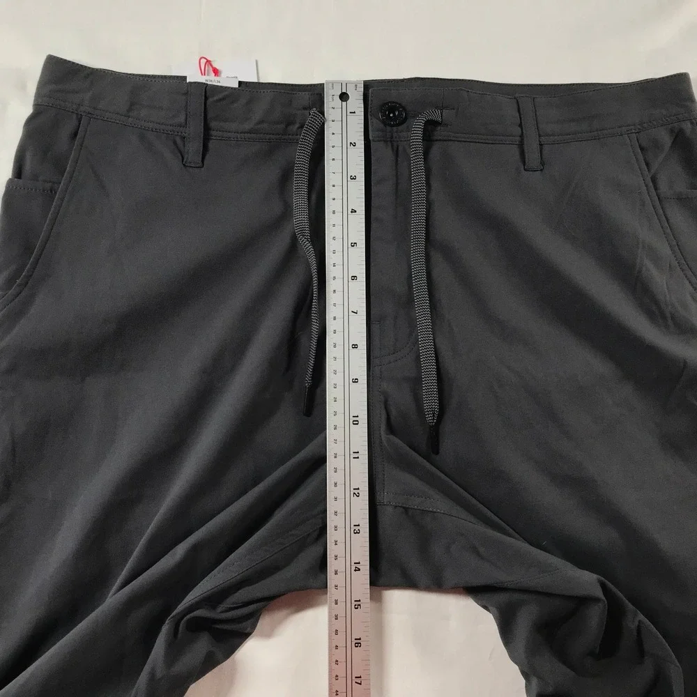686 Everywhere Pant Relaxed Fit Charcoal Grey Mens 38x34 New NWT KCRGNS07
